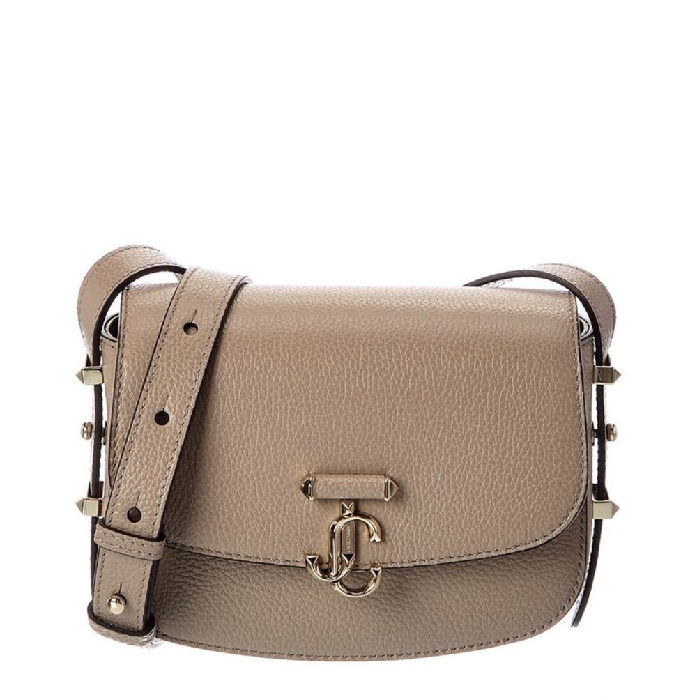 Jimmy Choo Leather Crossbody, Brown